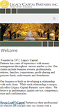 Mobile Screenshot of legacycapitalpartners.net